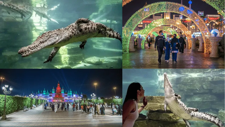 Global Village + Dubai Crocodile Park &#8211; Combo - Image 1