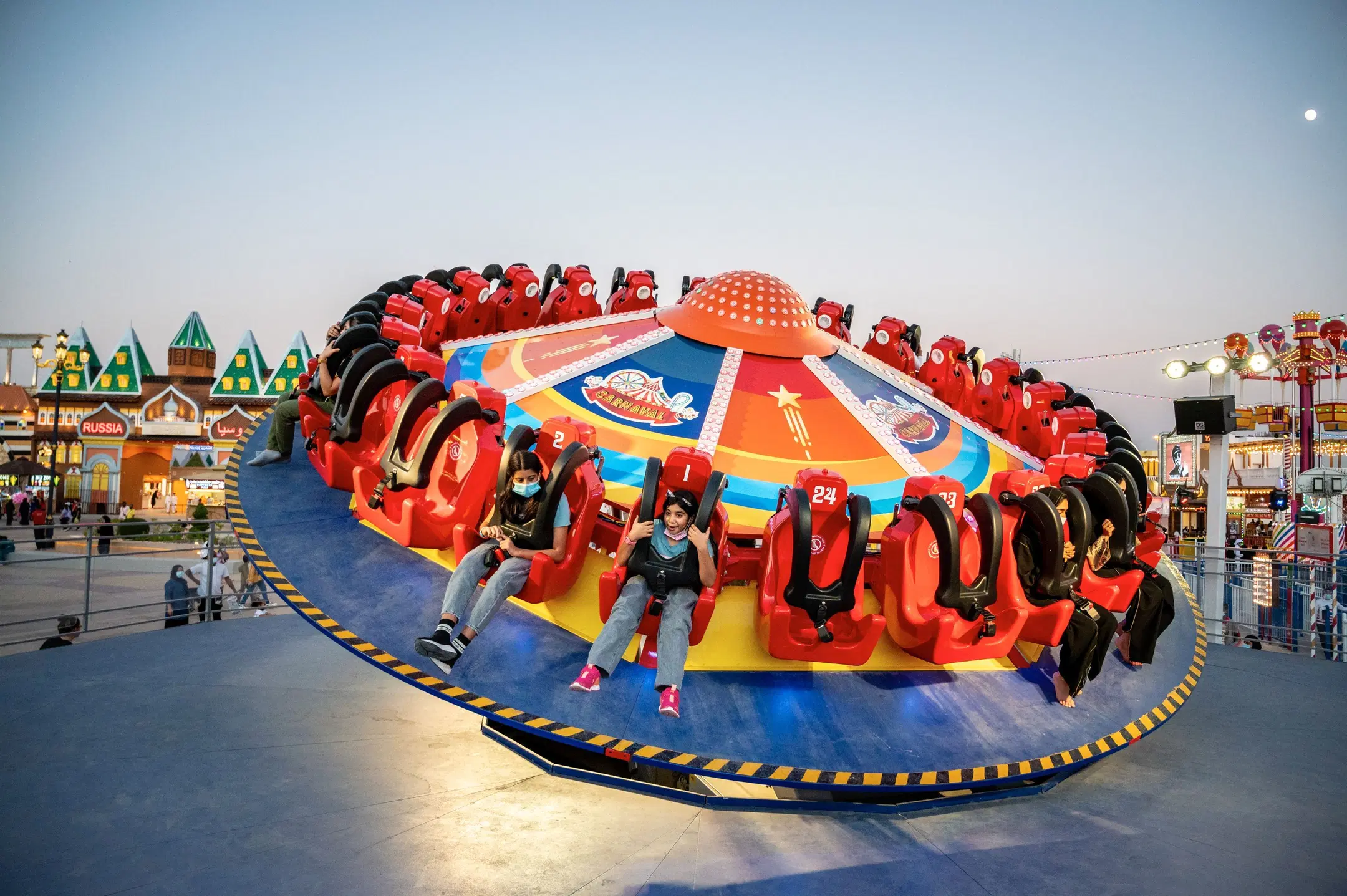 Global Village &#8211; Any Day Entry + 5 Carnaval rides - Image 1